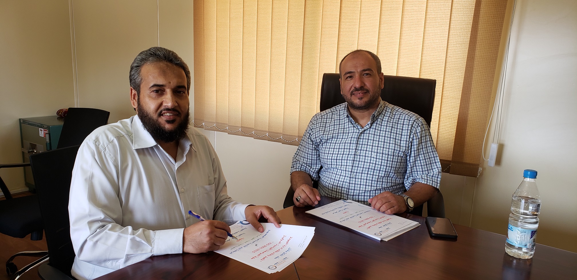 توقيع عقد اتفاق بين مركز خبراء الجودة وشركة أروى للتنمية الصناعية المحدودة توقيع عقد اتفاق بين مركز خبراء الجودة وشركة أروى للتنمية الصناعية المحدودة
